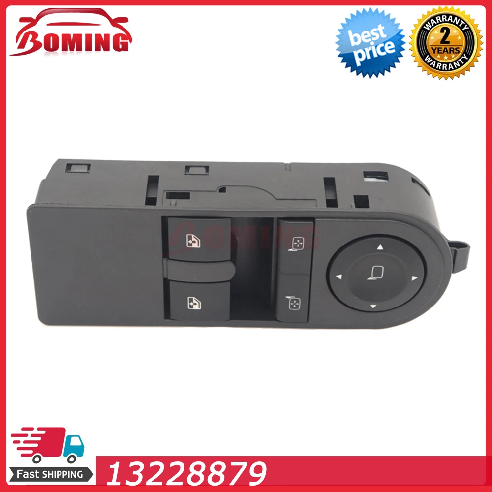 Car Power Window Switch Control Master Switches 13228879 For Opel Astra H Zafira B 2004-2014 13228706 13228877 13228706 6240449