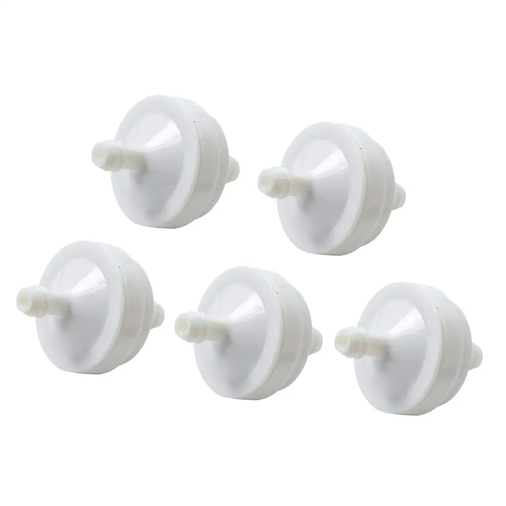 Plastic Hedge Trimmer Fuel Filter Assembly White Universal Carburetor Replacement for Garden GX35 Mower Parts