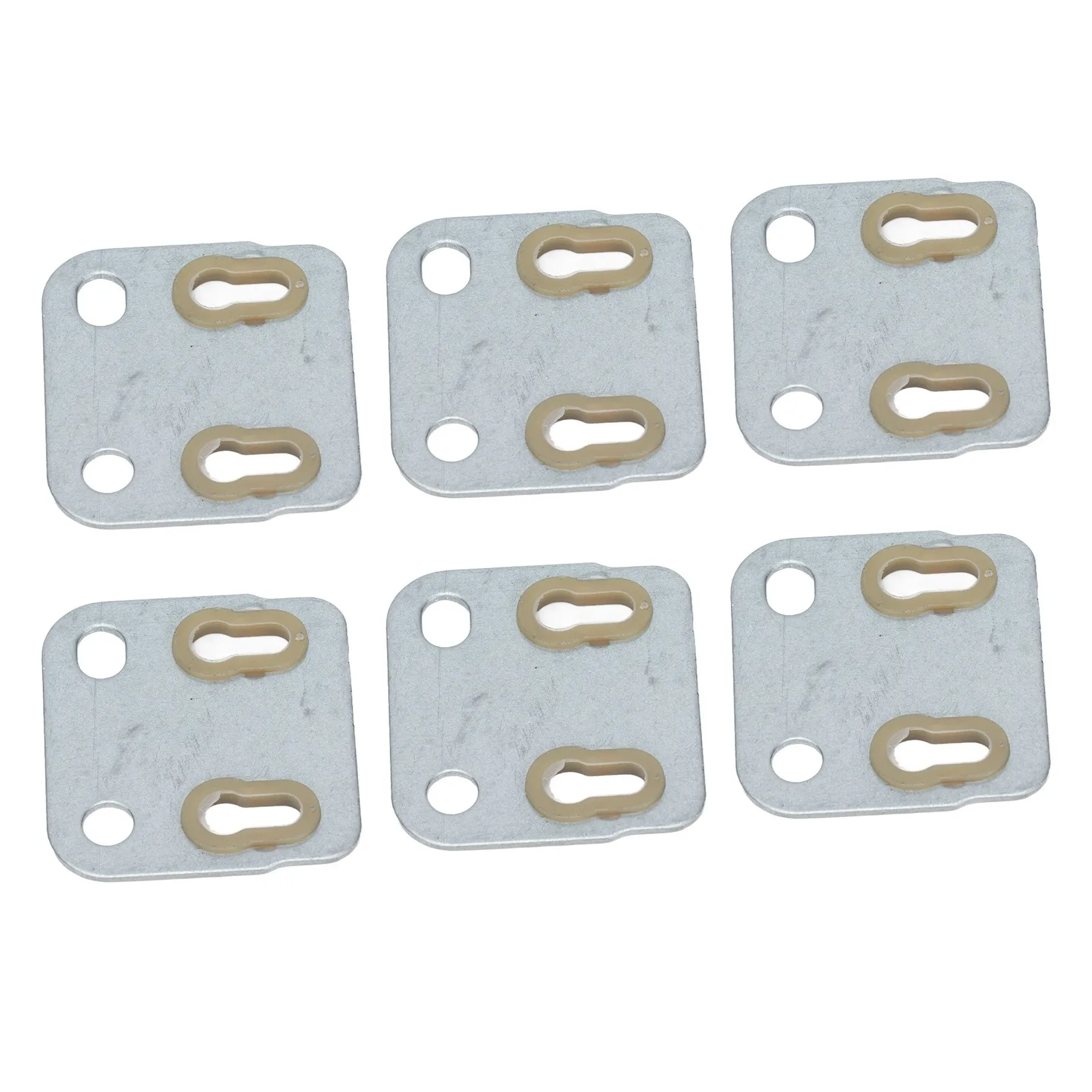 10Pcs Valve Push Rod Guide Plate Iron Plastic Guides Plates for 154F Diesel Engine