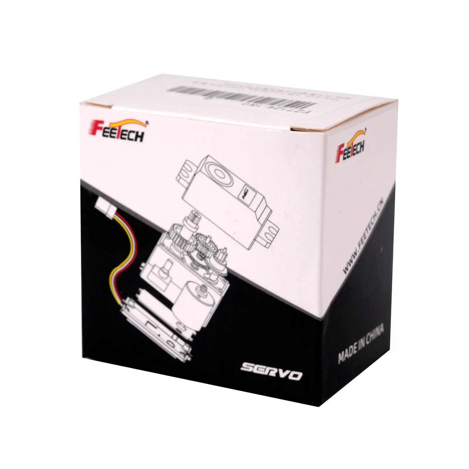 FT5478M デジタルサーボモーター 20KG トルク 7.4V メタルギア 180 °   ロボット部品用プラスチックシェル