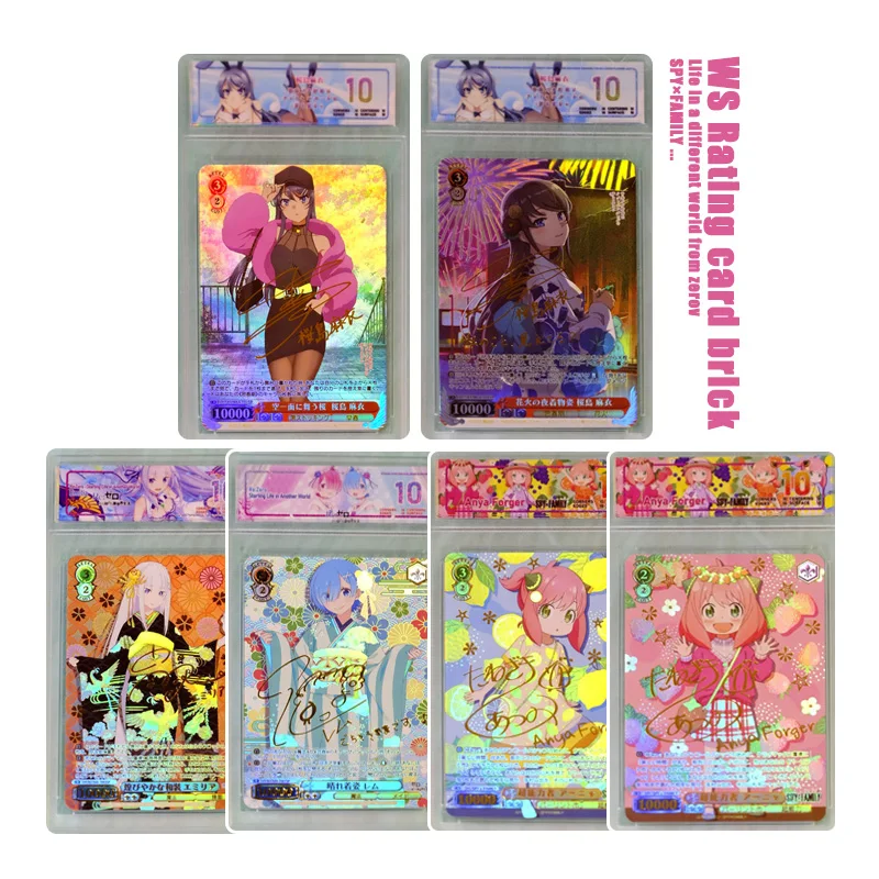 

Коллекционная карточка Anya Forger из аниме «Жизнь в другом мире с нуля: Семья шпиона» (Weiss Schwarz), подарок, игрушка