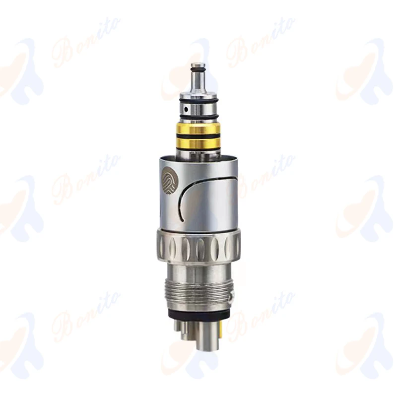 

High Quality Dental 6 Hole Fiber Optic Quick Coupling Compatible For W&H Hand piece Drill Equipment