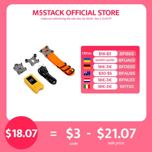 Imagen 2 del producto M5Stack oficial M5StickC PLUS2 ESP32 Mini IoT Kit de desarrollo pantalla TFT de 1,14 pulgadas controlador IoT para UIFlow