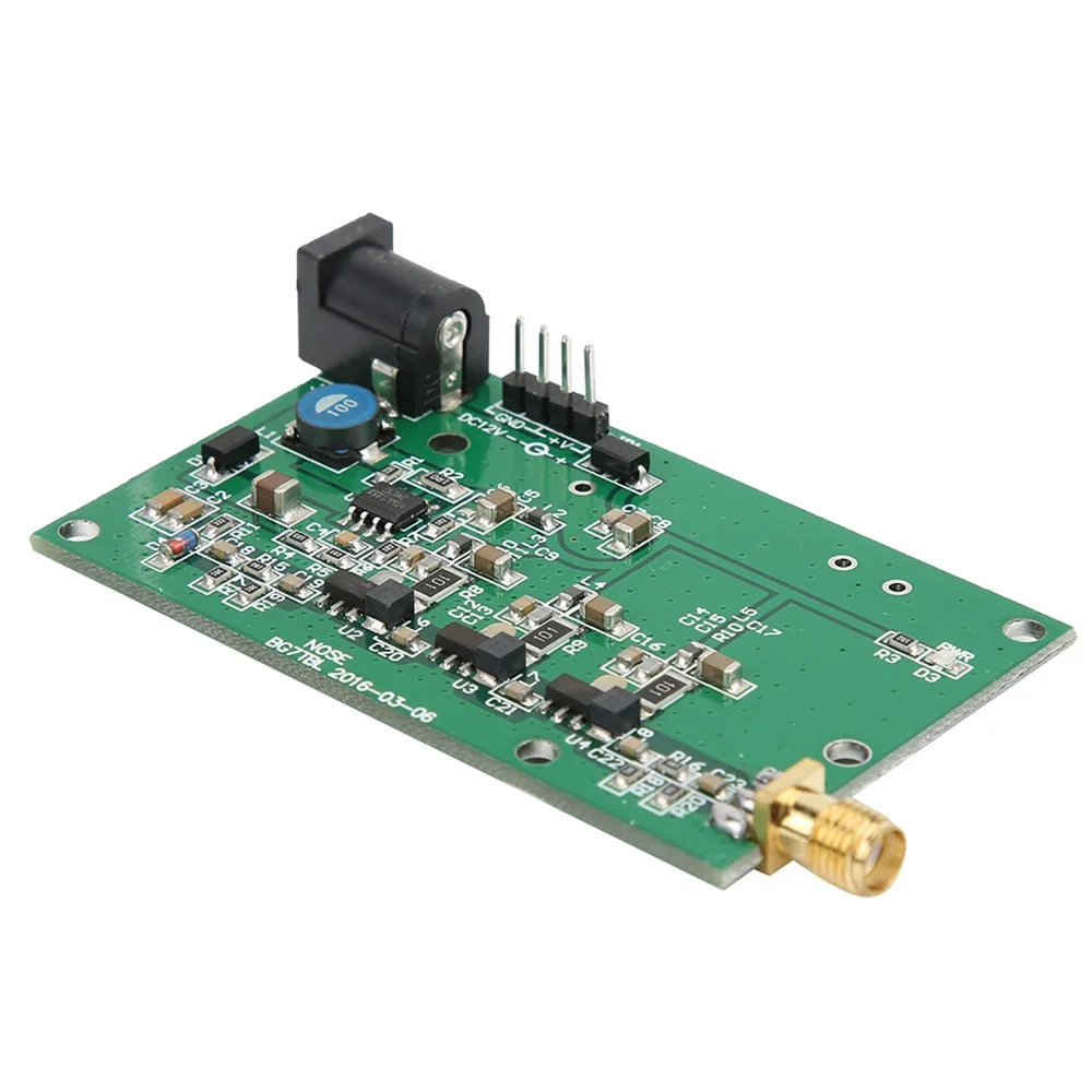 

Генератор сигналов DC12V Интерфейс SMA Высокоточный источник отслеживания спектра Модуль генератора шумовых сигналов Производство сигналов