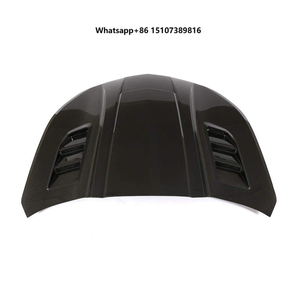 Carbon Fiber Engine Hood Bonnet for Camaro with Vents 2016-2018 Body Kit