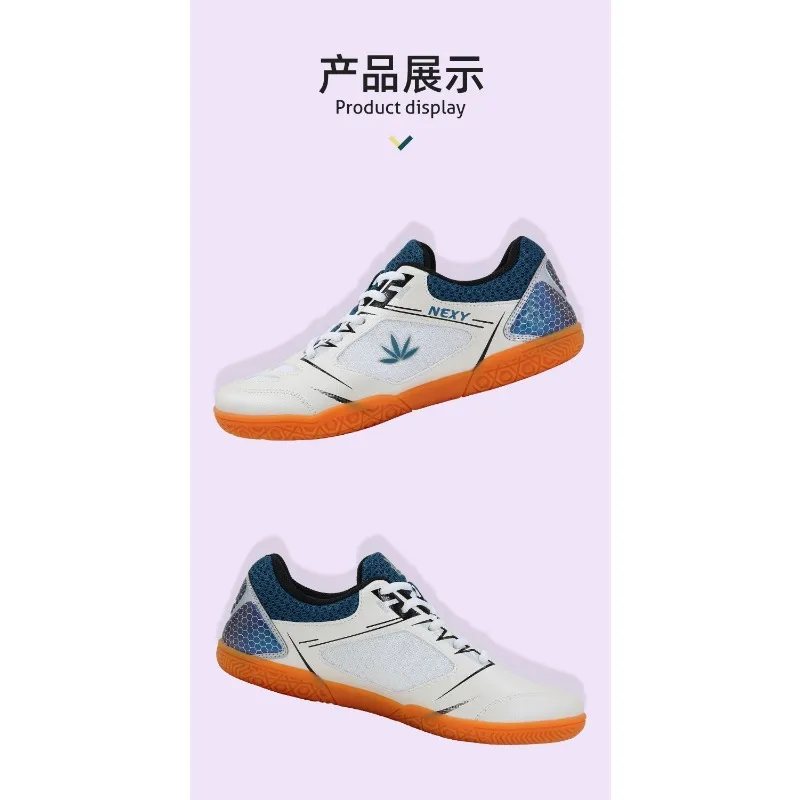 العلامة التجارية الكلاسيكية للجنسين المهنية الجدول Tenni حذاء مصمم المضادة للانزلاق الريشة الصالة الرياضية حذاء أعلى جودة يمكن ارتداؤها حذاء المحكمة الداخلي #2