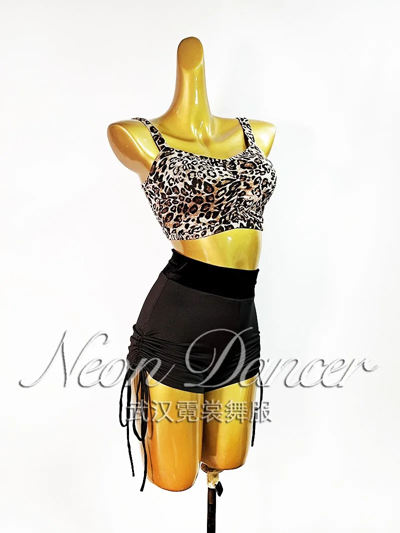 

Neondancer New Women's Latin Dance Clothing Latin Dance Training Clothing Set