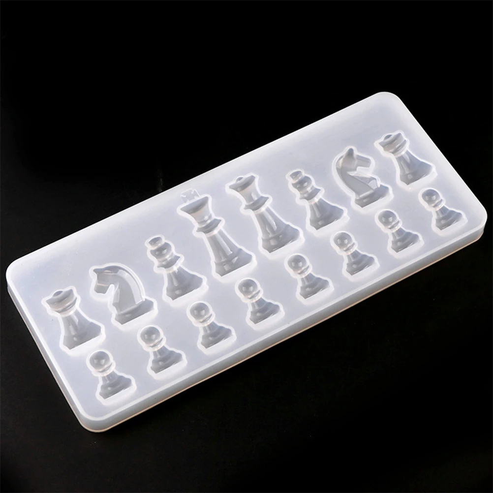 

Cute Chess Mold Silicone Diy Mold For Crafts Making Durable Eco-Friendly Creative Handmade Tool Non-Stick Easy Clean Unique