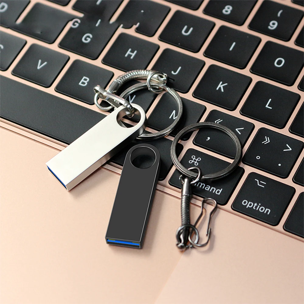 Memoria USB de gran capacidad, unidad Flash USB de 2TB, Pendrive de 1TB, llave de Metal resistente al agua, unidad de memoria, disco Flash, envío