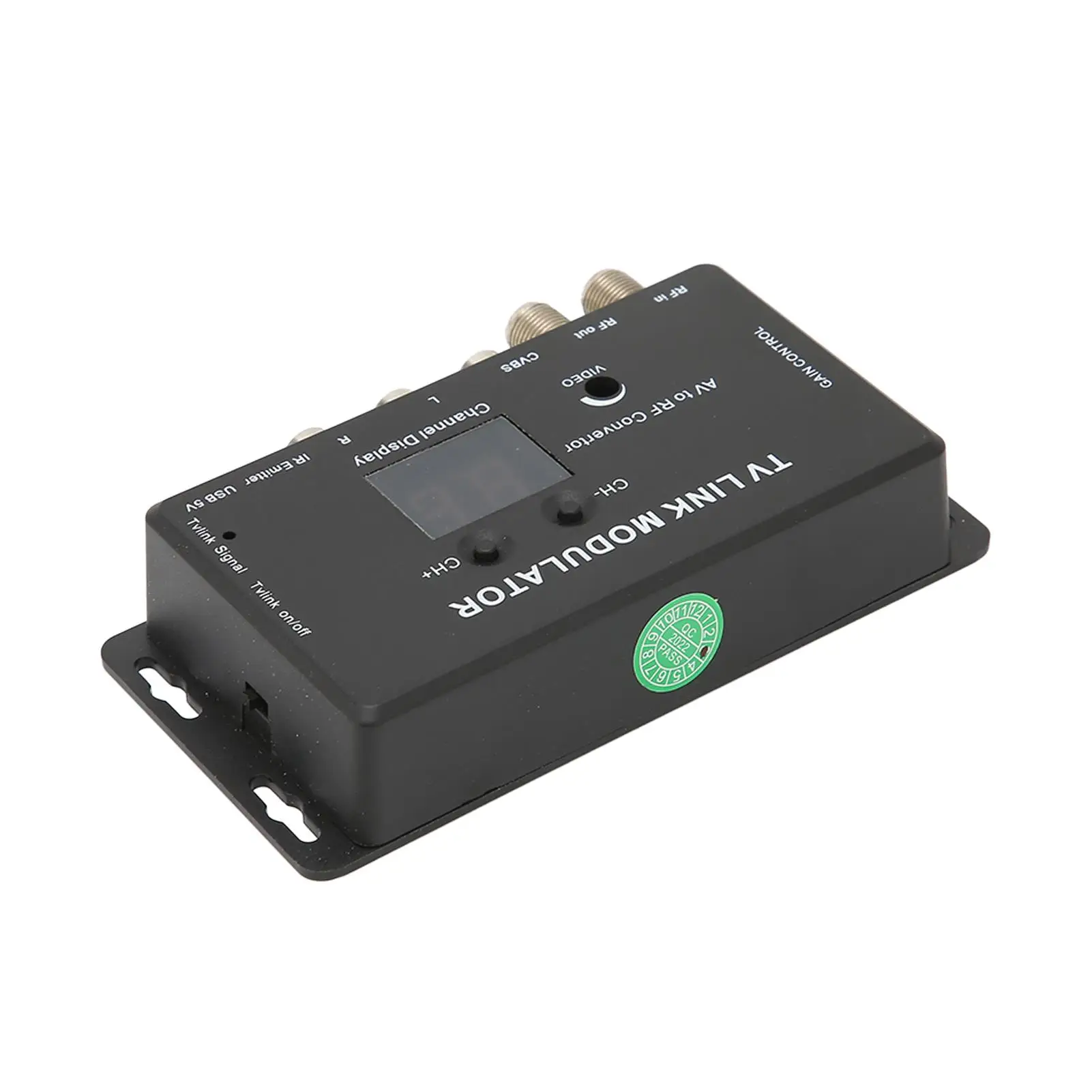 Mini TV HD Modulator AV To RF Converter RF Amplifier PAL NTSC Formats