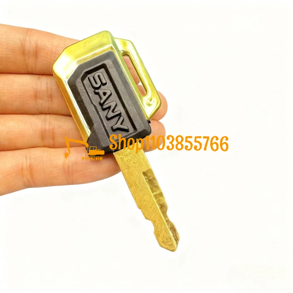 10 قطع مفاتيح حفارة لـ Sany SY55 SY60 SY75 SY70 حفارة بدء الكابينة مفتاح مفتوح الباب جديد عالمي