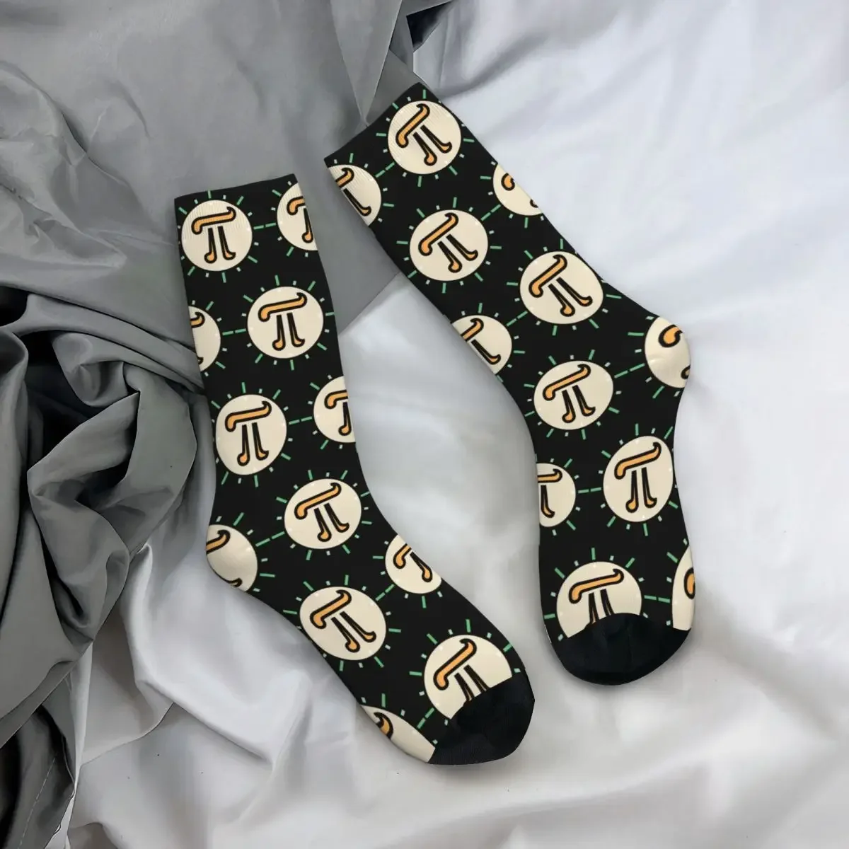 Nation Pi Day Socken Harajuku Schweiß absorbierende Strümpfe die ganze Saison lang Socken Zubehör für Unisex Geschenke