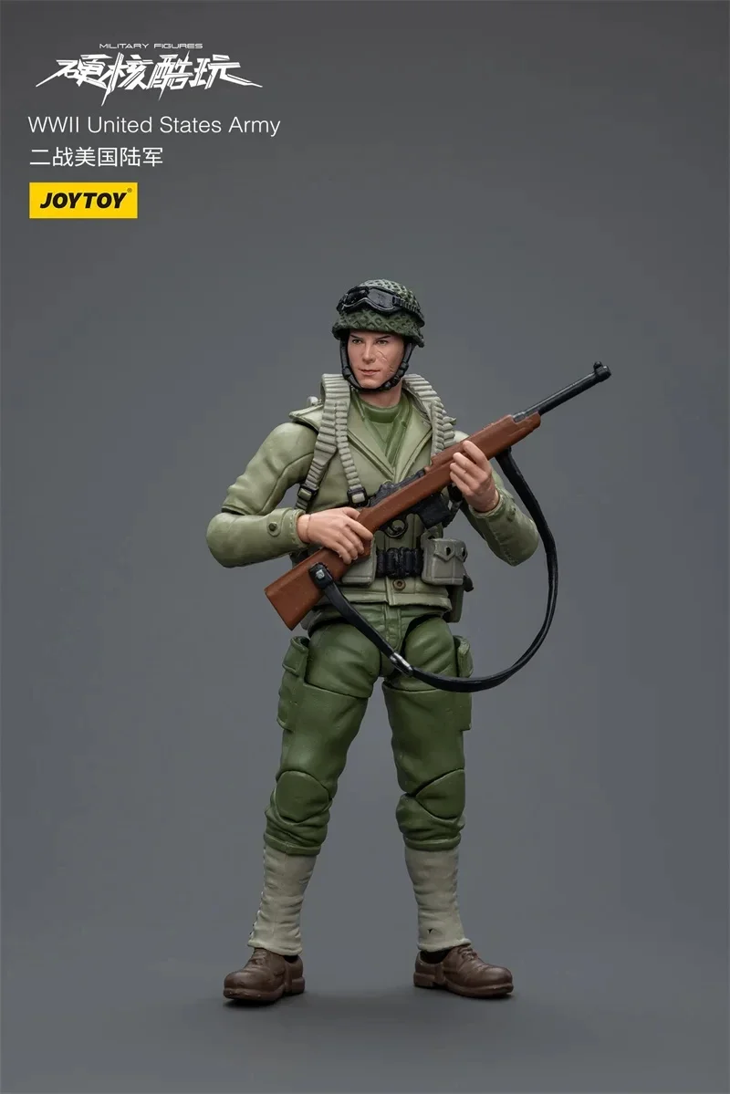 JOYTOY 1/18 Schaal Mannelijke Soldaat Verenigde Staten Leger Wehrmacht Sovjet-Infanterie 3.75 inch Action Figure Model JT8919 JT8926 JT8933