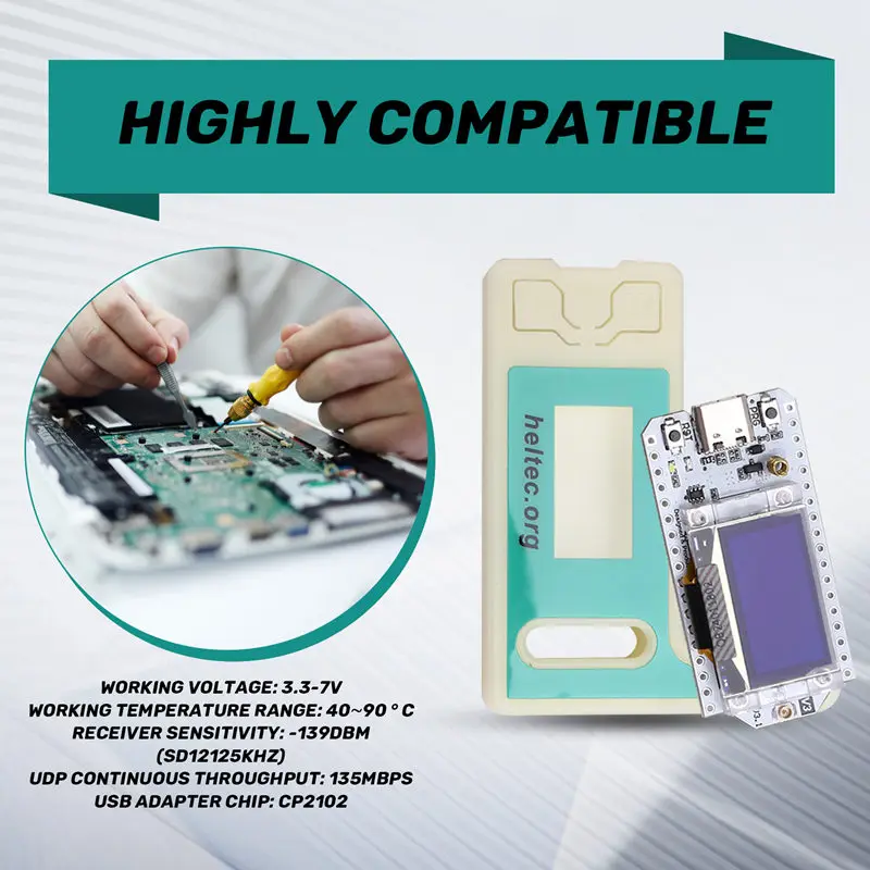 0.96 OLED SX1262 Wifi ESP32-V3 Lora Development Board Lora 32 Iot Dev Board V3-915Mhz