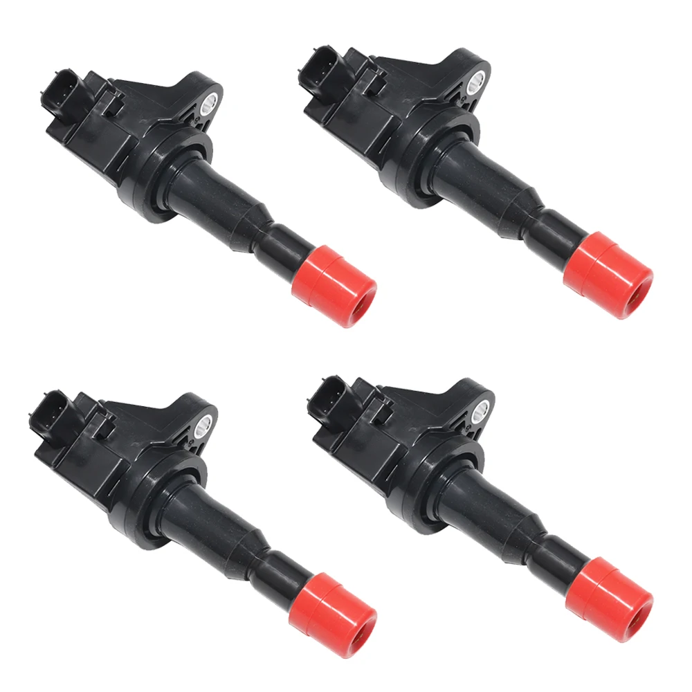 

4pcs Ignition Coil 30520-RB0-S01 For HONDA CITY CR-Z CIVIC FIT JAZZ 2008-2013 1.5L 1.4 1.3 1.2 OE NO 30520-RB0-003 UF626 CM11116