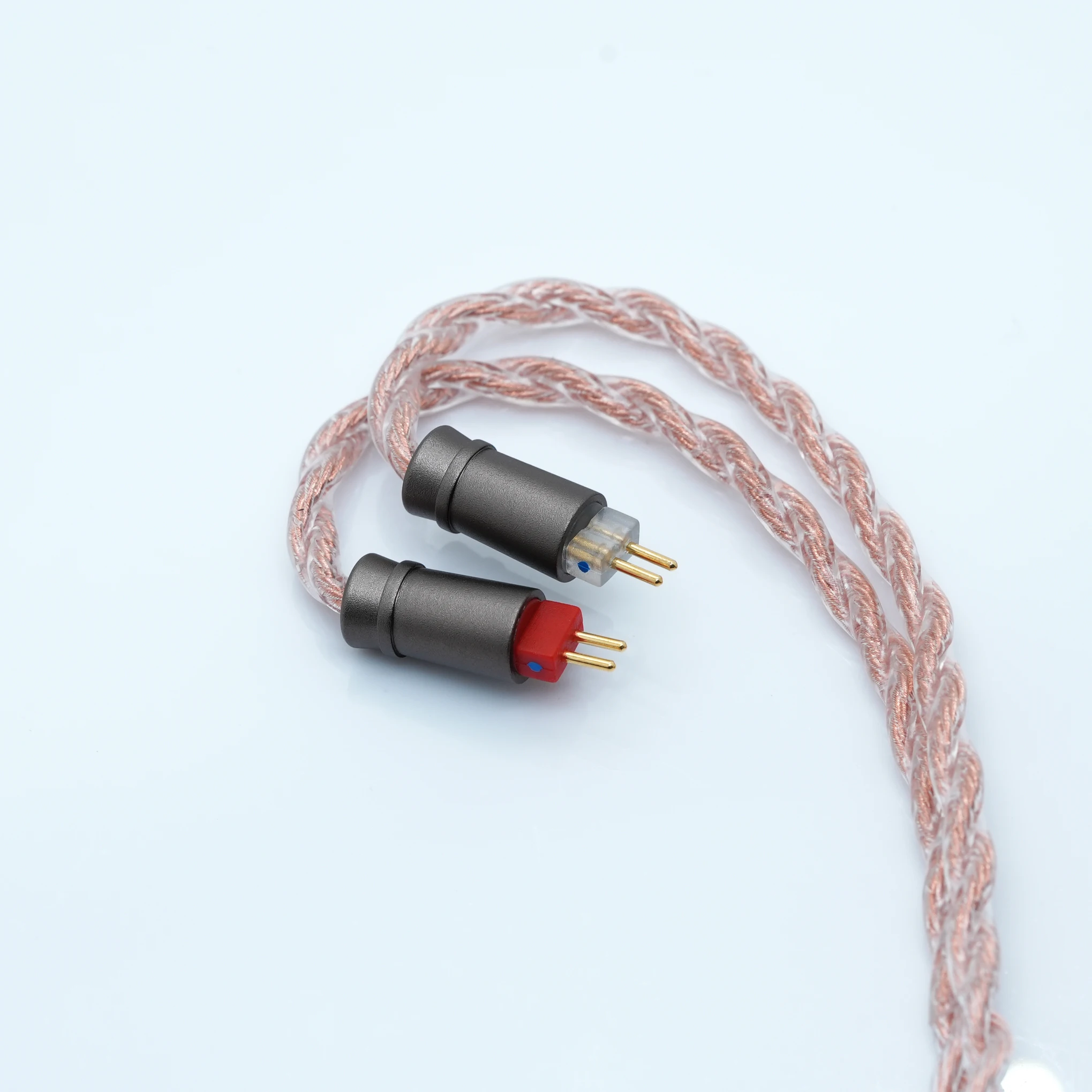 Trusted-A7 HiFi Oortelefoon Upgrade Kabel 6N Verzilverd Koper IEM Draad MMCX/0.78mm 2Pin/QDC