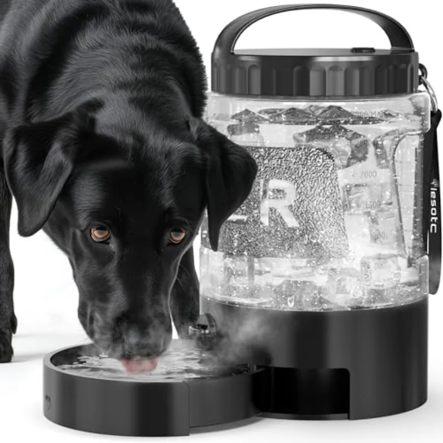 

Бутылка для воды для собак 95OZ, портативная дорожная поилка для собак, аксессуары для кемпинга, походов, путешествий, пляжа, парка, поилка для собак D