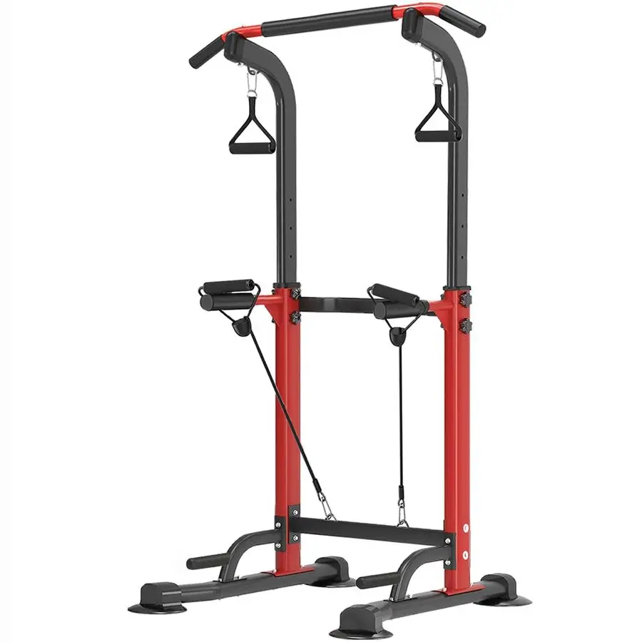 

Power Tower Pull Up Bar,PullUp Rack Dip Station,Height Adjustable Multifunctional Home Strength Training Gym Equipm Customizable