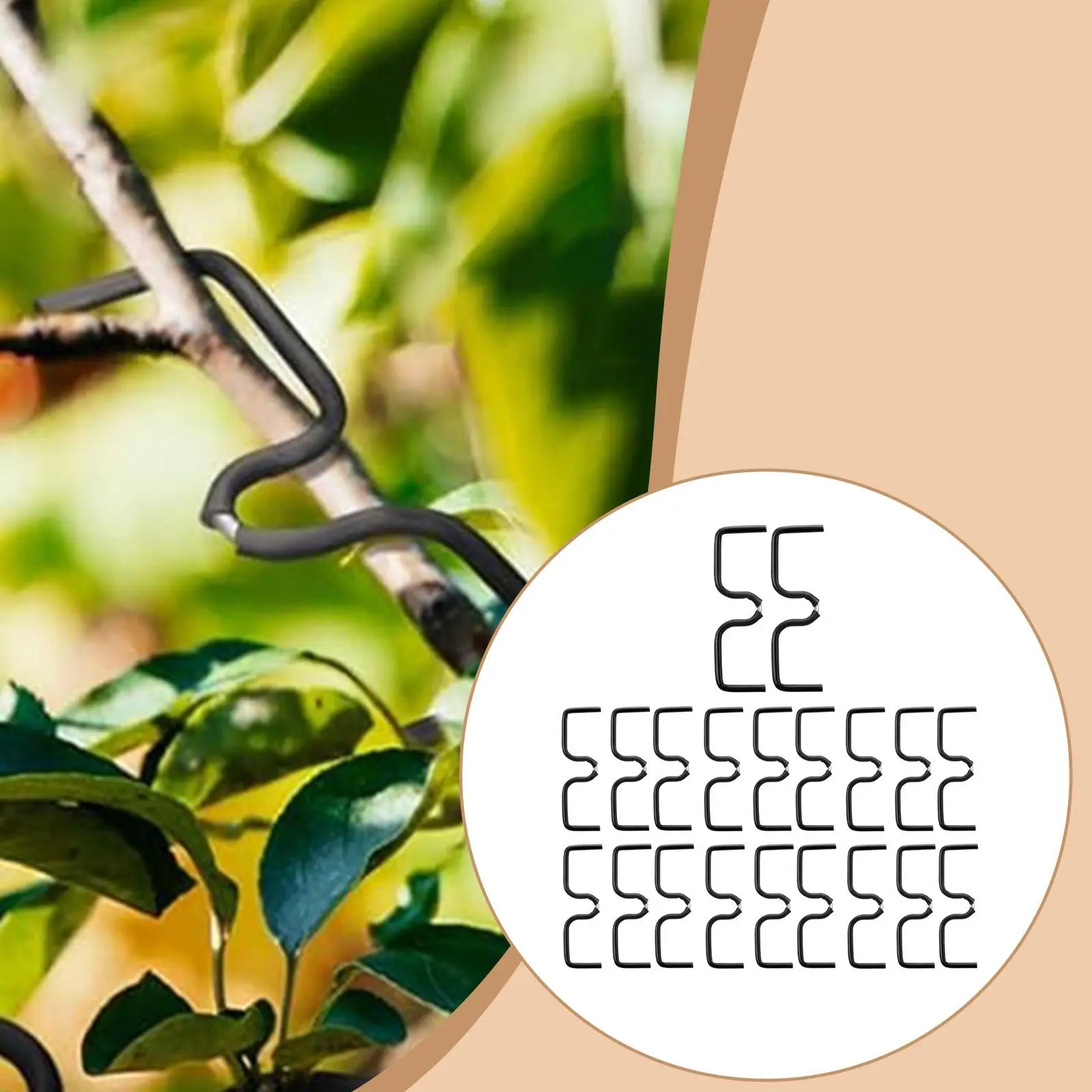 Fruit Tree Spreader Iron Branch Pullers Plant Shaping Pressers Outdoor Growth Gardening Tool Kit for Fruit Tree Outside