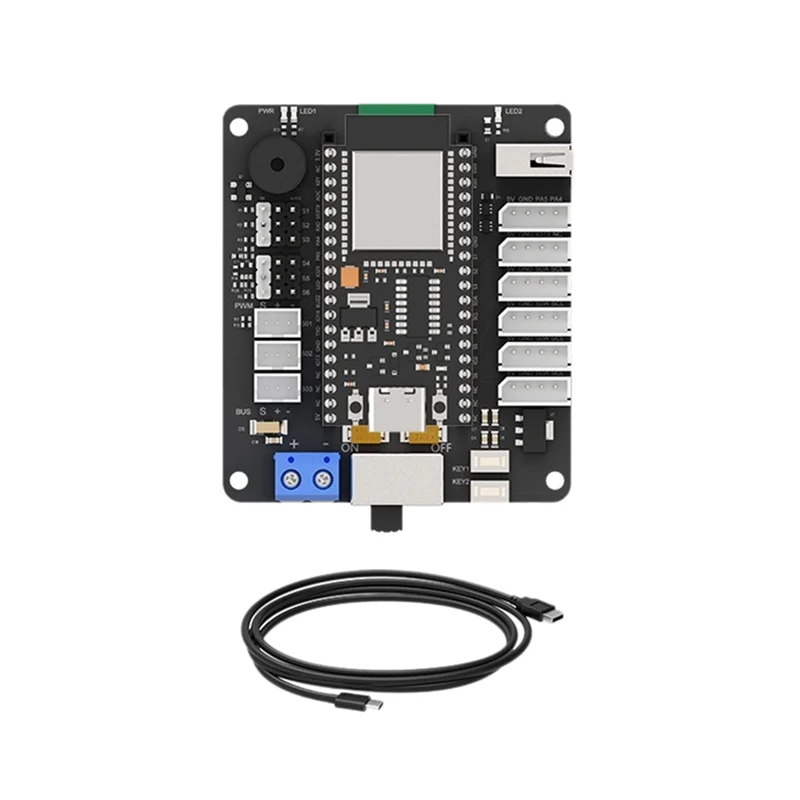 

-ABGQ ESP32 6-канальный модуль управления сервоприводом с открытым исходным кодом, материнская плата со встроенным Bluetooth для платы приложений робота