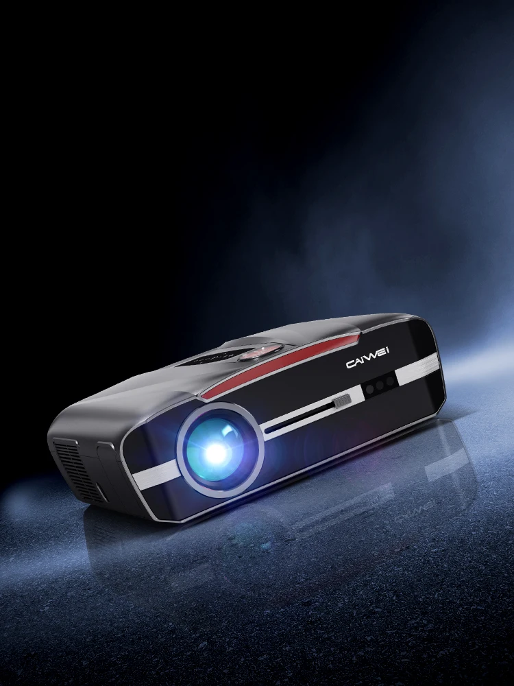 Projecteur portable 4K UHD HDR10 Home cinéma Android autofocus certifié Gaming extérieur MEMC anti-poussière