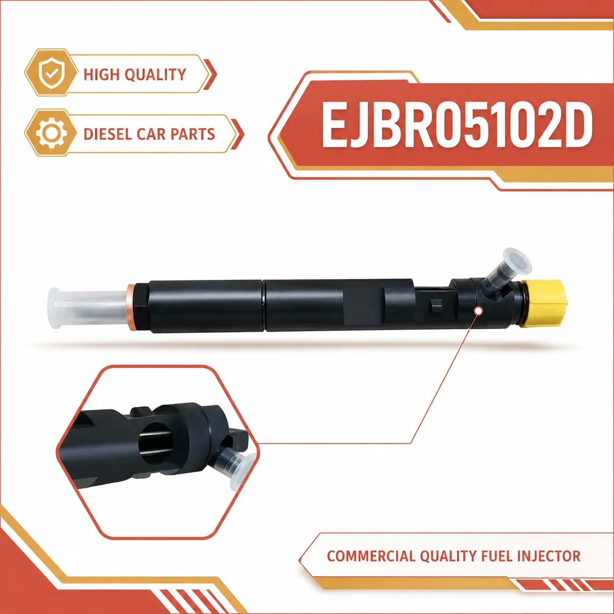 Восстановленный форсунок Euro III EJBR05102D, топливная форсунка в сборе L381PBD L381PRD для системы Delphi Nissan Renault.LH1830