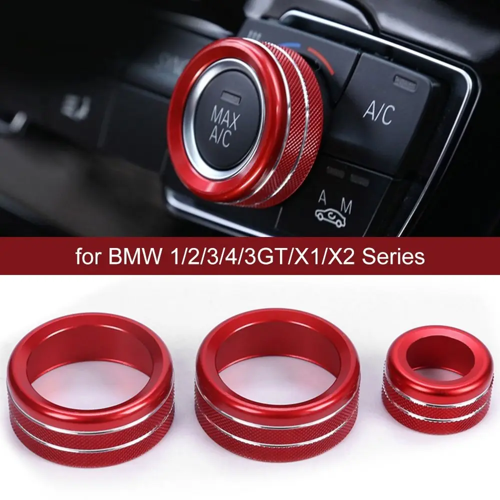 

Для BMW 1, 2, 3, 4 серии, кольцо ручки кондиционера, кольцо регулировки громкости, декоративное кольцо, ручка автомобильного кондиционера, украшение