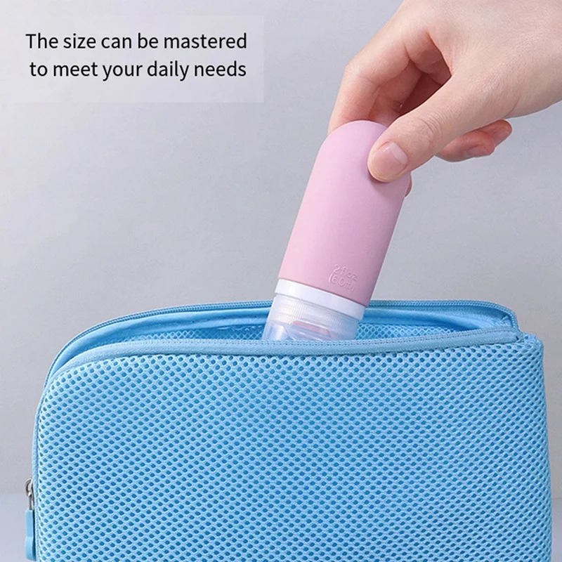 Récipient de liquide de voyage portable en silicone HI, emballage de tous les jours africain, récipient de shampoing de gratitude, crème de voyage