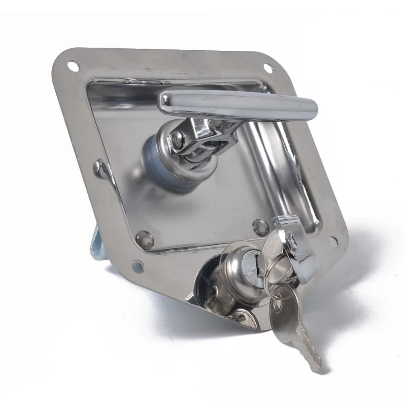 Stainless Steel T-Type Tool Box Lock Replacement Fitting For Caravan Marine Vessel