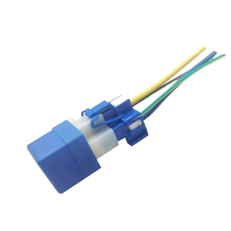 25230-79971 79981 1pcs for Nissan 4-pins Relay 12V with Socket 4-wire Pure Copper Core Blue High-power Relay Car Accessories