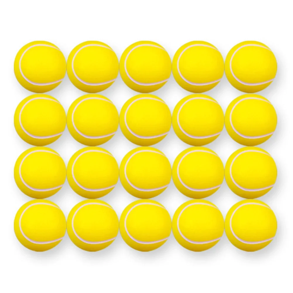 20pcs Foam Ball Soft Foam Sponge Tennis Balls Baseball Balls For Kids And Adults 4cm Venting And Decompression Elastic Ball Chil