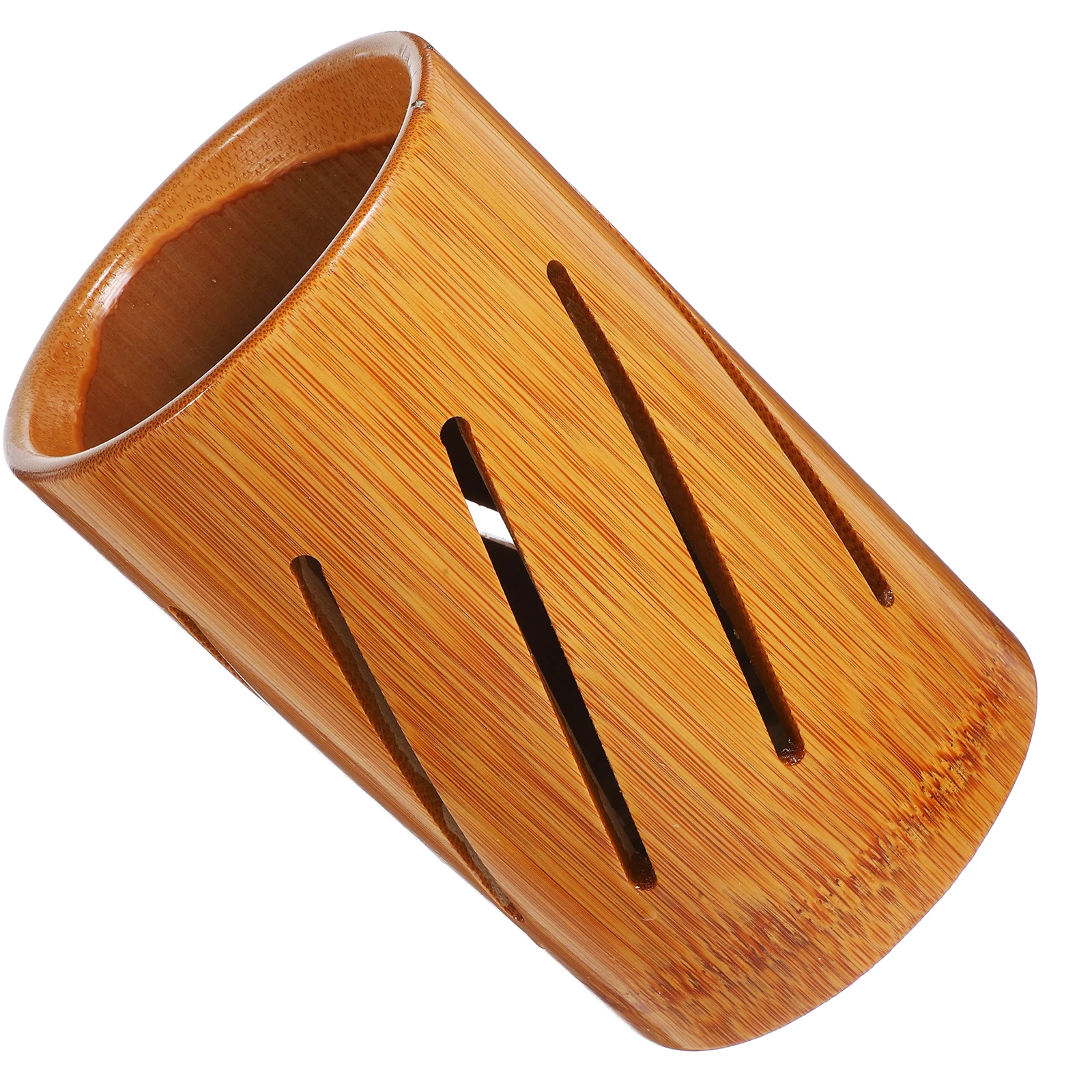 

1pc Bamboo Chopstick Holder Kitchen Utensil Organizer Countertop Storage For Spatulas Spoons Cooking Tools Bamboo Tableware