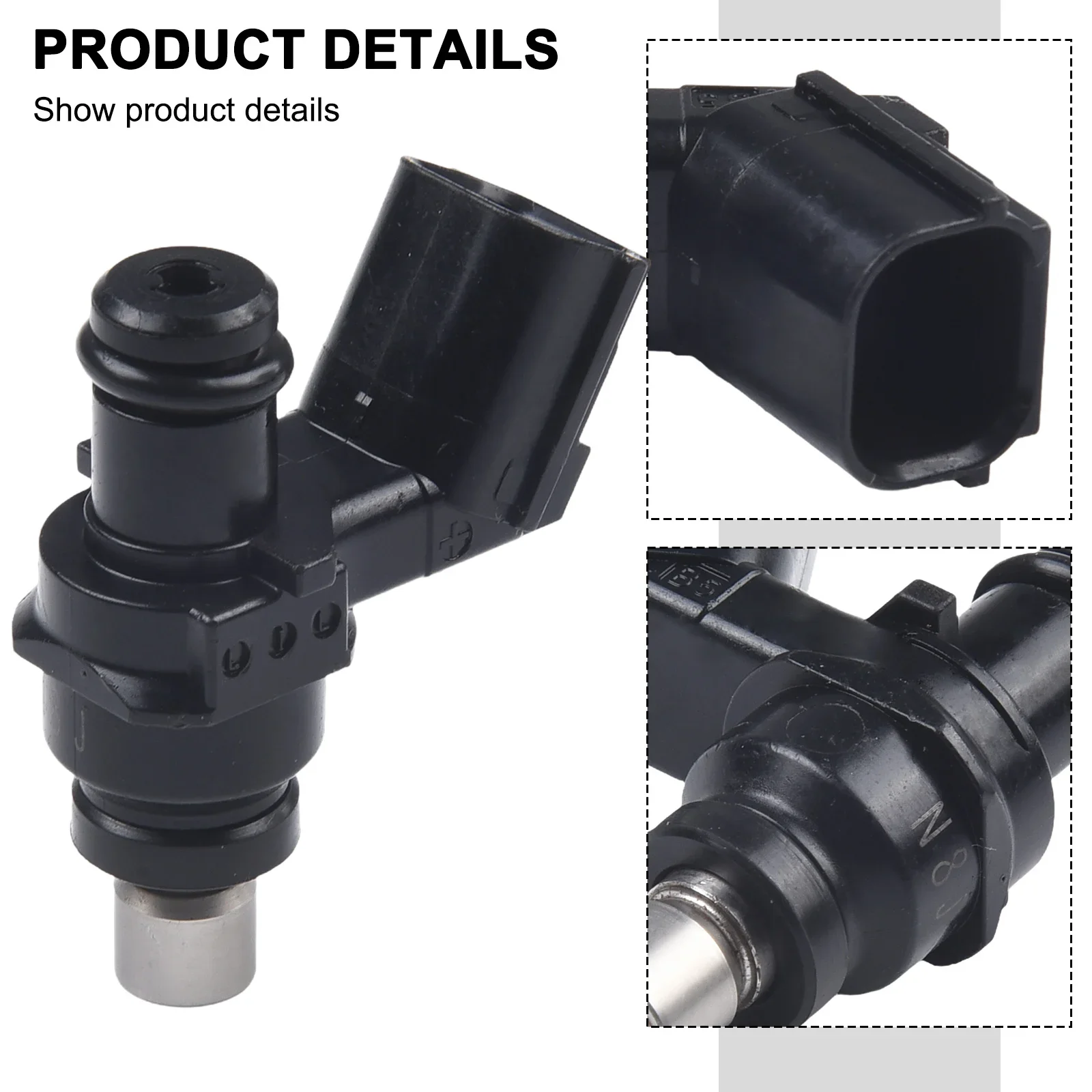 Easy Installation Fuel Injector SX ABS Black Charging Capabilities Package Fuel Injector Placement On Vehicle Fuel Injector