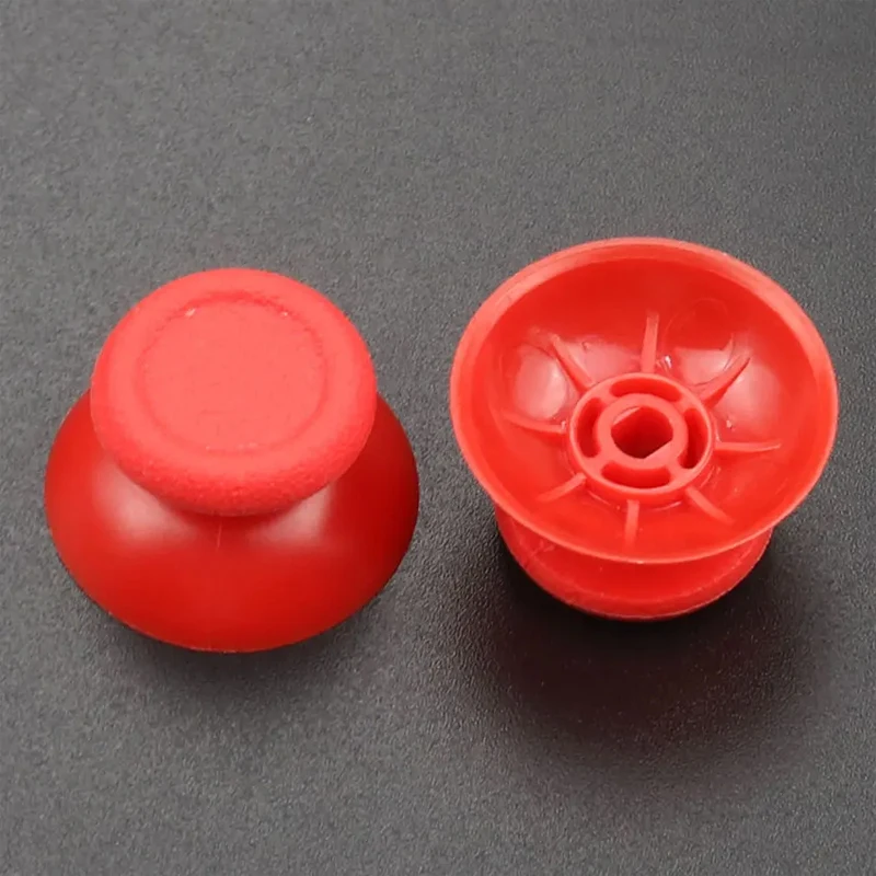 YuXi penutup grip Analog 3D 2 buah, untuk pengontrol PS4 DS4, pegangan topi stik Joystick Analog