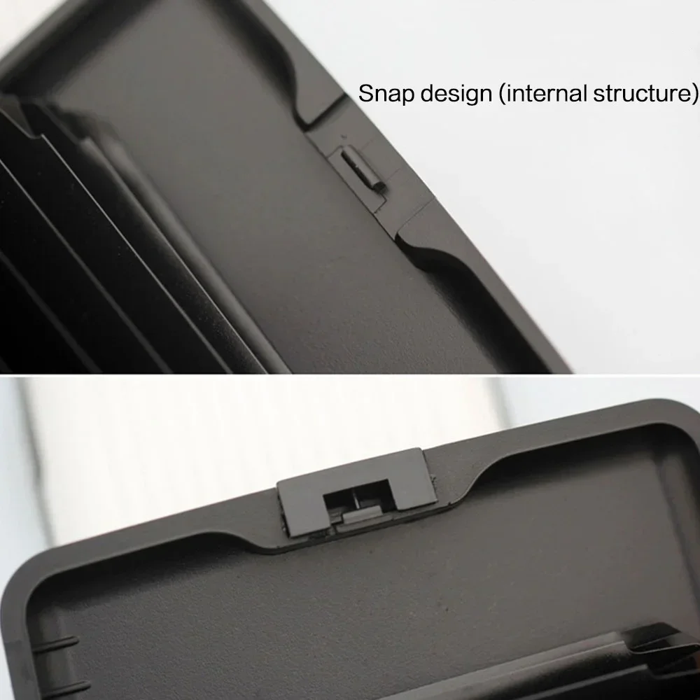 ANTI RFID Blocking Metal Wallet Women Men Business ID Credit Card  Protector Card Holder High Quality Waterproof Anti-scan Purse