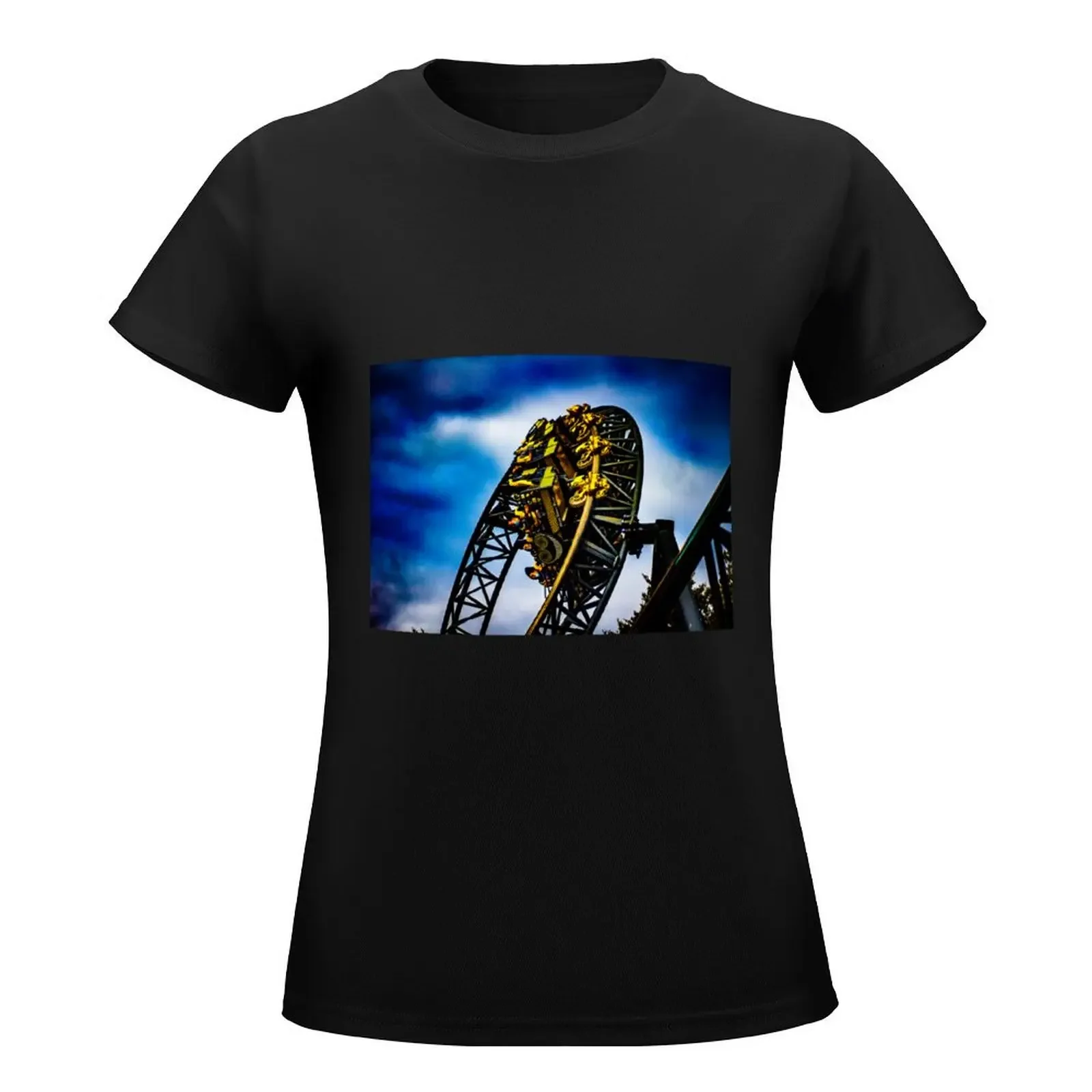 The Smiler T-Shirt cute clothes graphics Female clothing summer clothes cotton t shirts Women