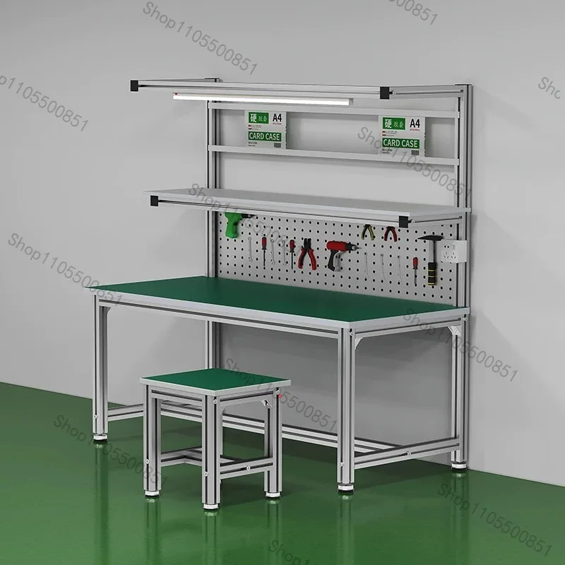Anti-static Aluminum Alloy Workbench Workshop Assembly Line Testing Table for Production