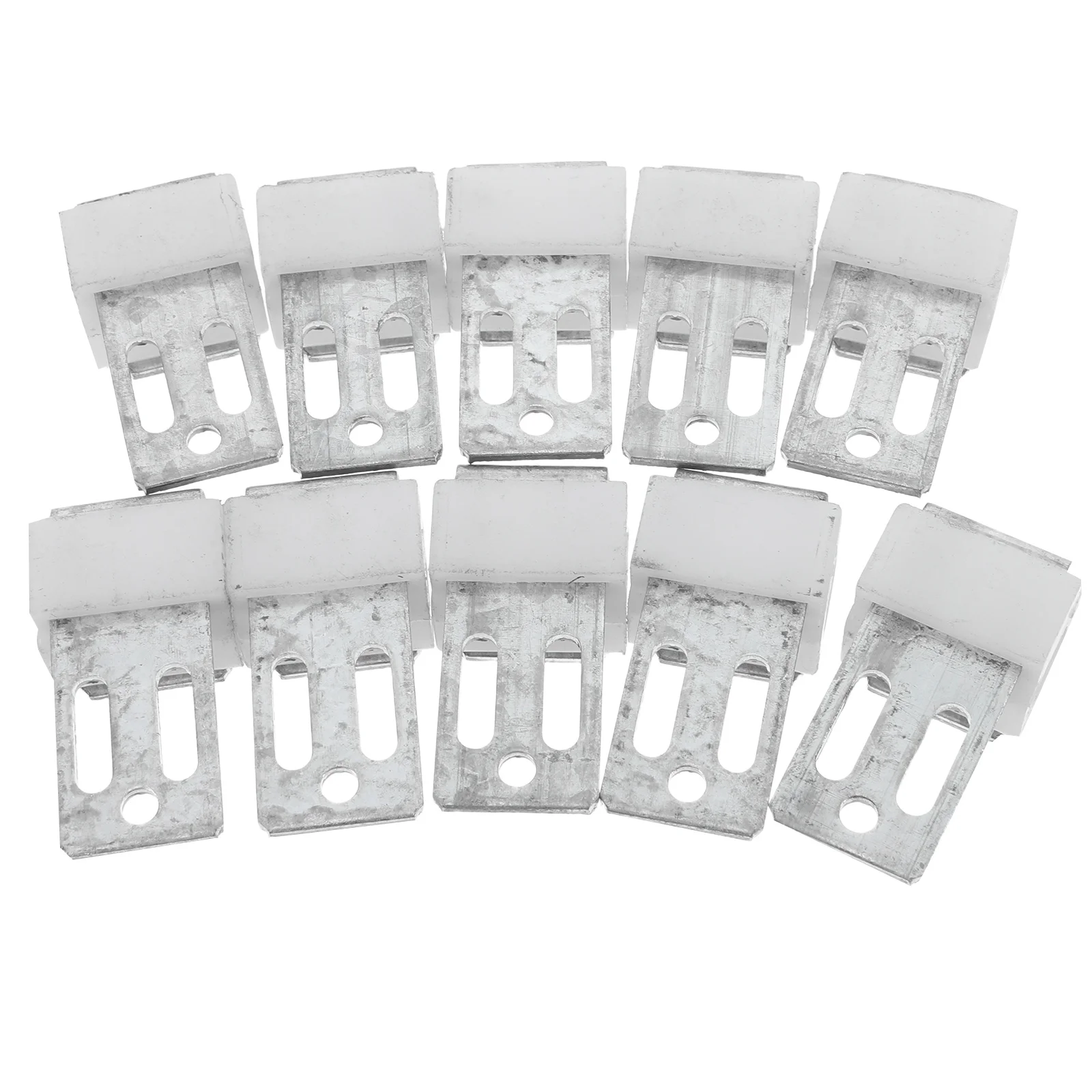 

10 Pcs Iron Clip Hook Buckle Furniture Repair Kit Sectional Spring Clips Connectors Adjustable Design Precise Positioning Stable