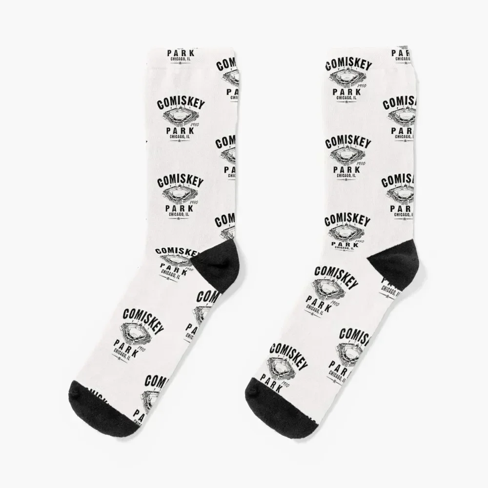 

Comiskey Park 1910 Baseball Socks soccer anti-slip bright garter moving stockings Crossfit Male Socks Women's