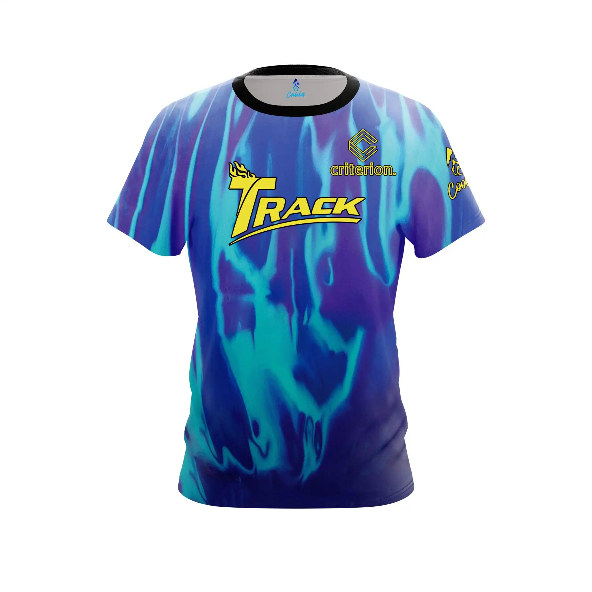 Neues Herren-Bowling-Trikot mit Tornado-Blitz-Druck, Kurzarm, Performance-Sport-T-Shirt, Pro-Bowler-Fan, Casual Streetwear – Detail 13