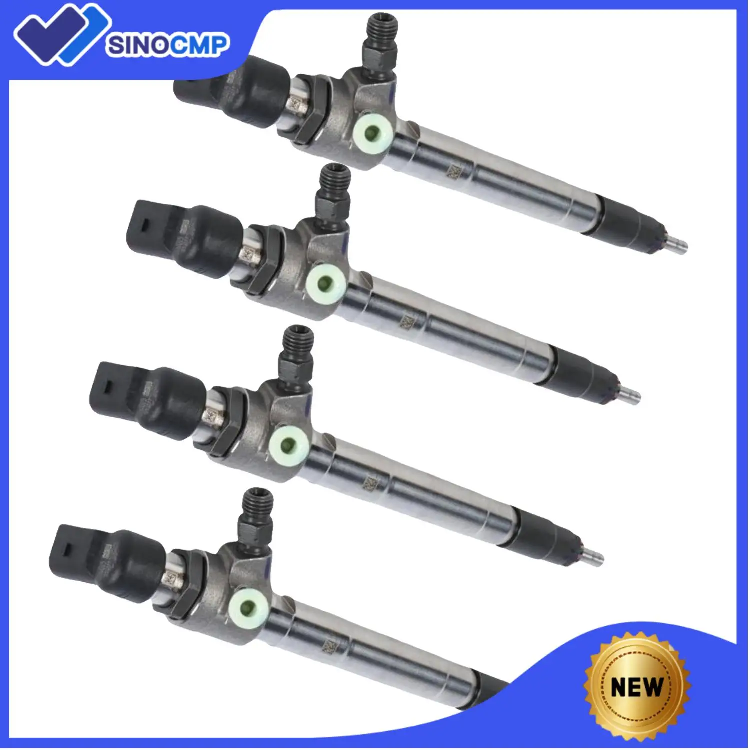 

4pcs Original New Fuel Injector A2C59517051 BK2Q-9K546-AG For Pickup Mazda BT 50 2.2/3.2L CR Excavator Parts