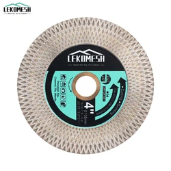 LEKOMESH 1pc Dia105/115/125mm Diamond Saw Blade Double-sided X Mesh Bore 22.23mm Tile Ceramic Marble Stone Cutting Grinding Disc