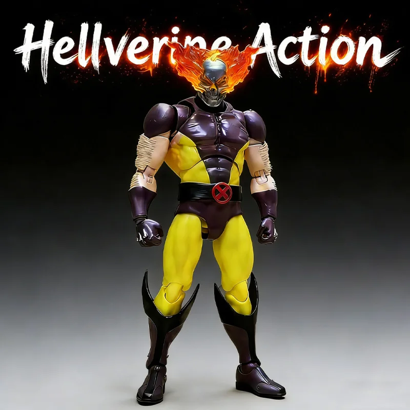 

Коллекционная фигурка Ct Toys Hellverine (Волкерин) MAFEX 096 138 X-Men, масштаб 1/12, модель из ПВХ, игрушка-украшение, подарок