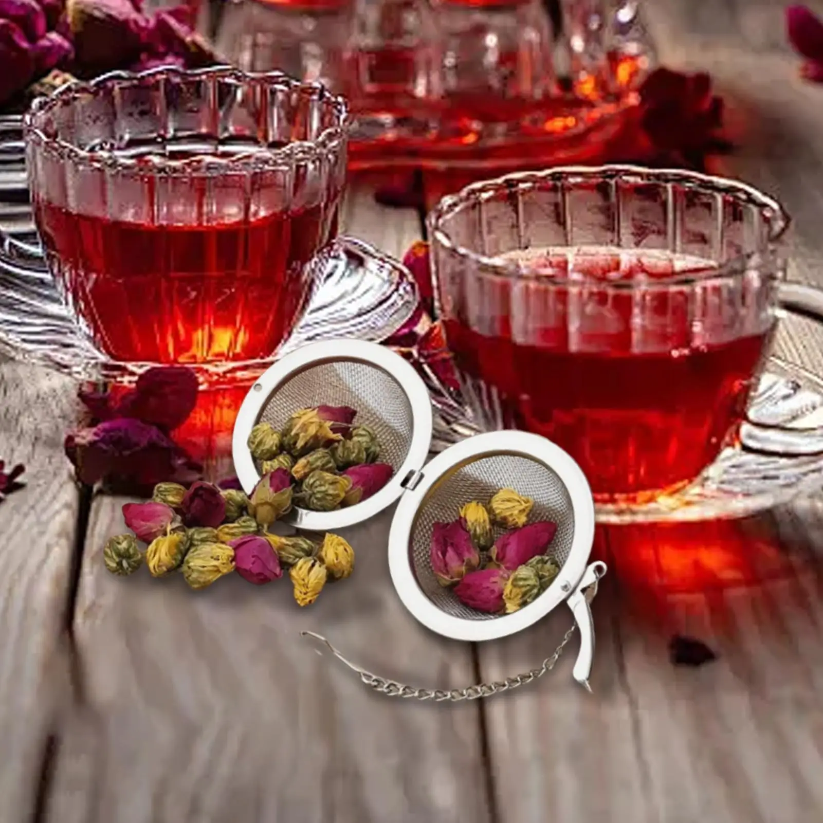 

Шарик-фильтр для чая из нержавеющей стали, шарик для фильтра для кофе, мелкая сетка, фильтр для рассыпного чая для кофе матча, коктейля, выпечки, приготовления пищи, путешествий