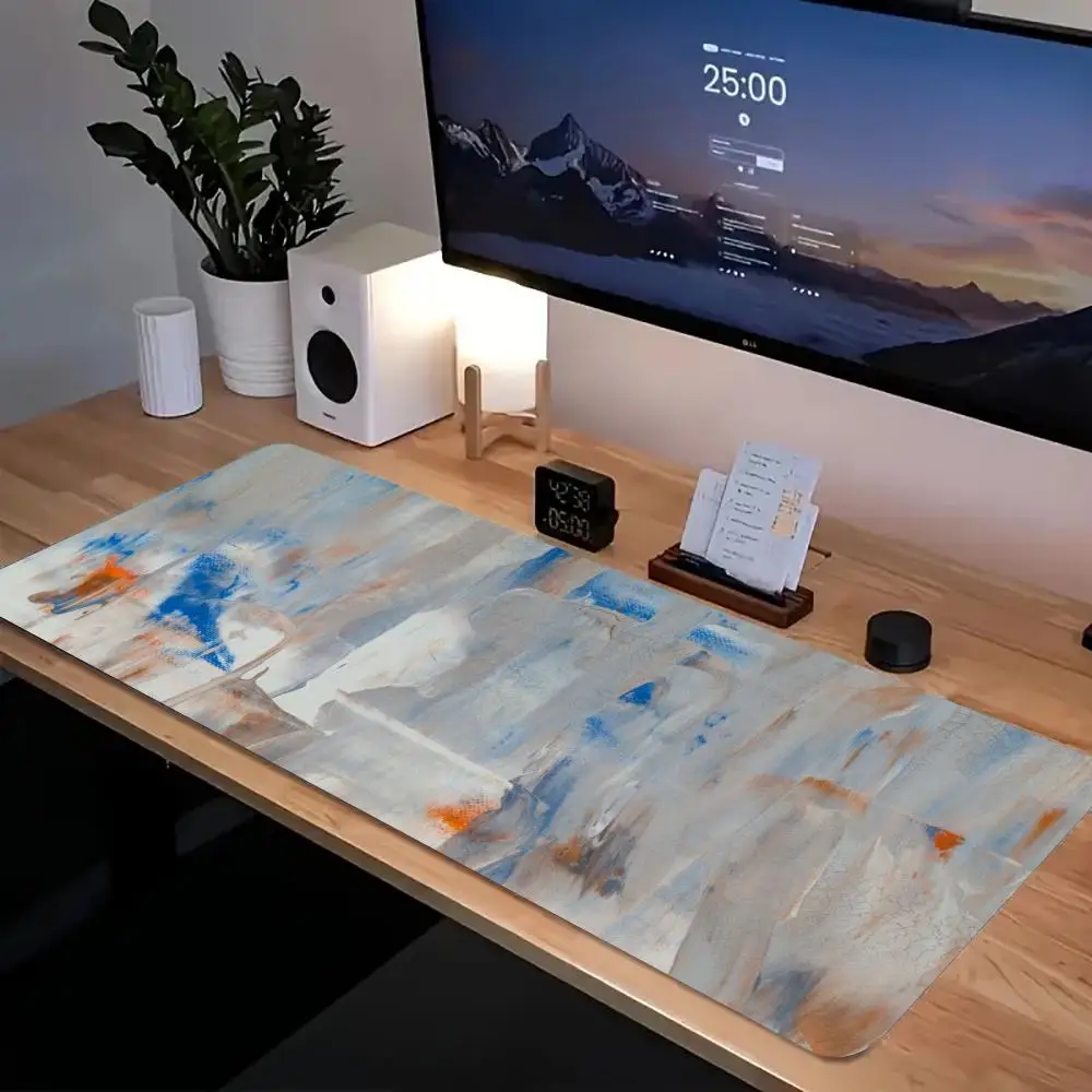 

Настенный коврик для мыши с граффити, компьютерные аксессуары, офисные игровые настольные коврики, резиновые противоскользящие коврики для игровой клавиатуры, коврики для мыши, настольные коврики 40X90