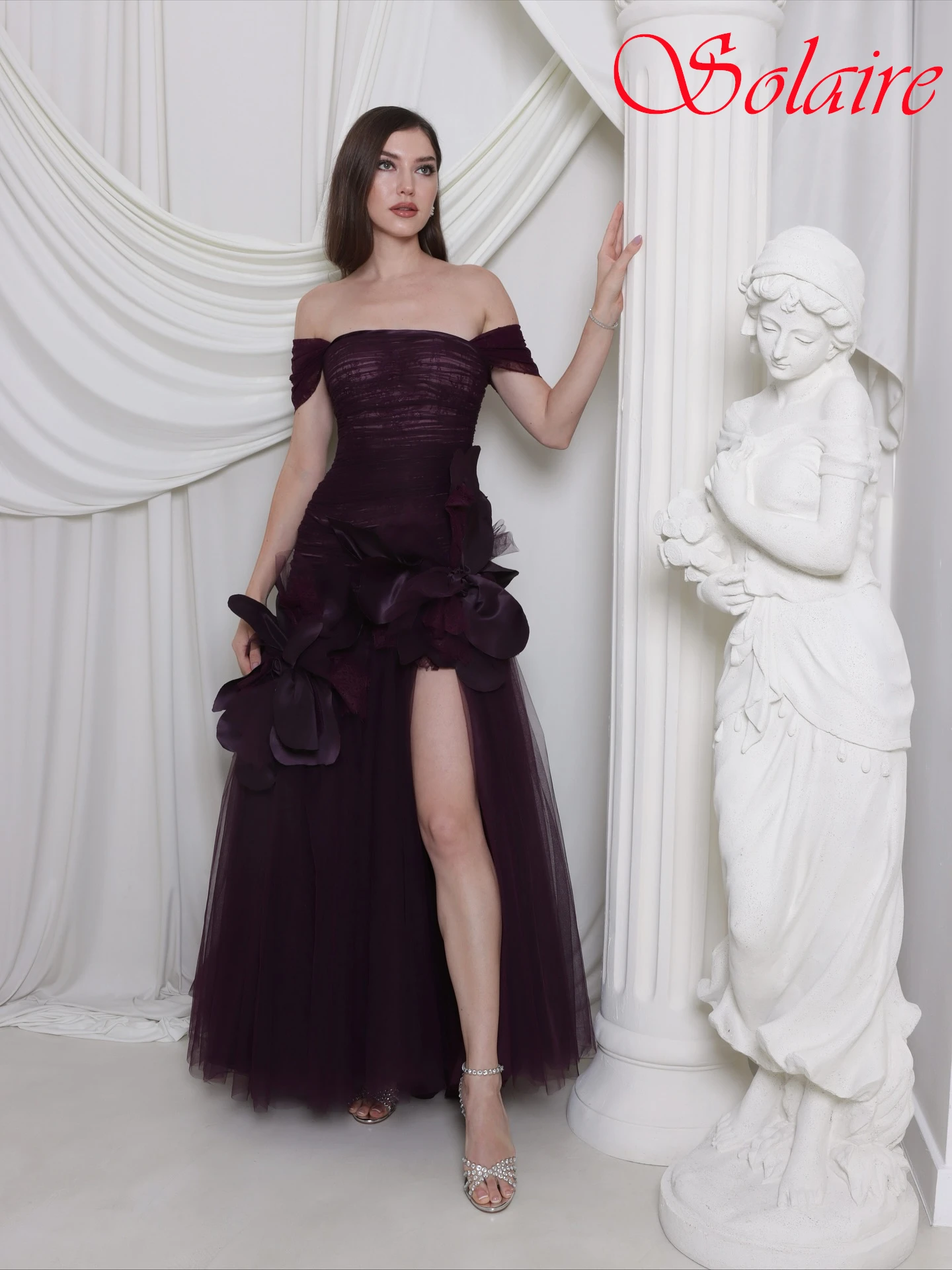 

Customized A-Line Boat Neck Cap Sleeve Elegant Formal Evening Dress Delicate Bespoke Occasion Gowns Classic Modern Party Dress