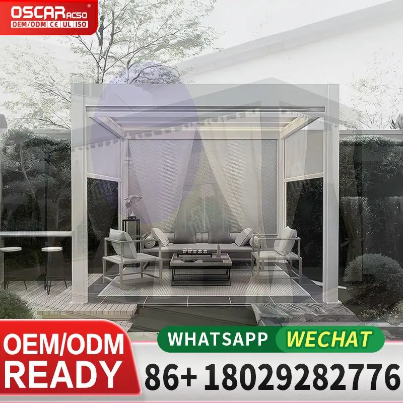 

Durable High Strength Electric Flap Shutters Innovative Premium Aluminum for Garden Pavilion Swimming Pool Pergola