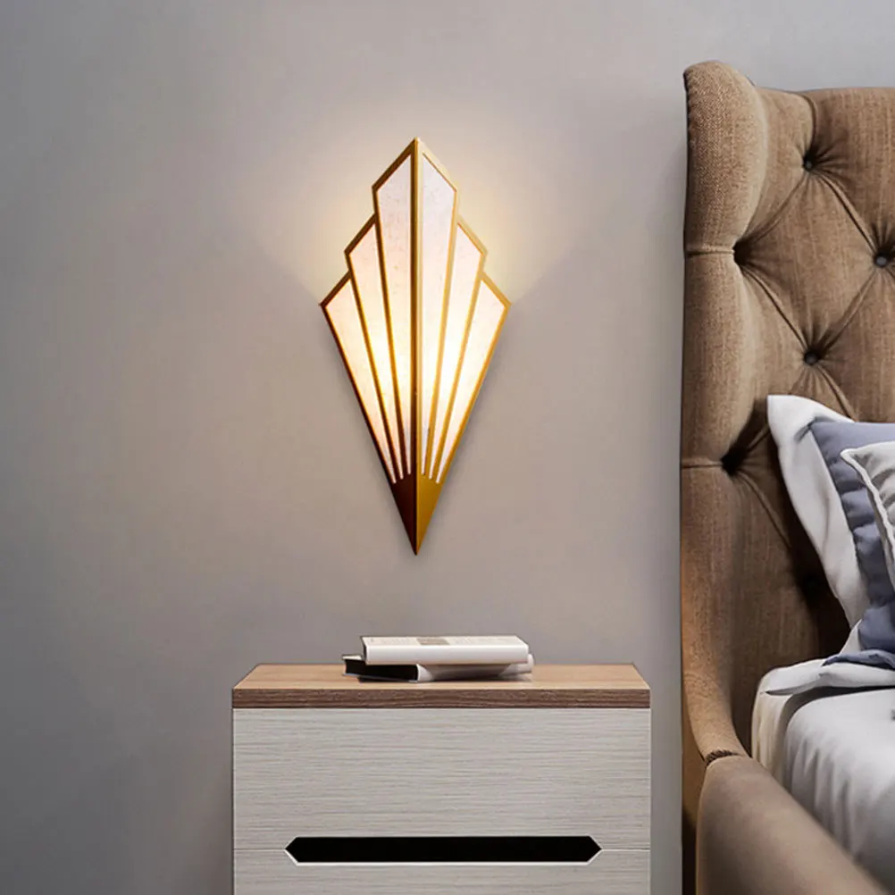 

Wall Led Lamp Golden Warm Light For Bedroom Corridor Stair Decorative Modern Low Consumption