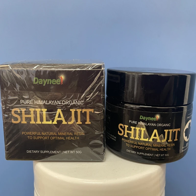 Pure Organic Shilajit Resin 50g Trace mineral With Magnesium Salt Rich Humic Fulvic Acid Himalayan Shilajit