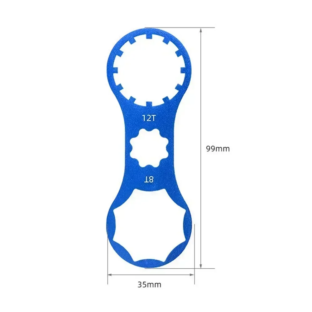 Aluminum Alloy MTB Bike Bicycle Front Fork Cap Wrench Tool For SR XCR/XCT/XCM/RST Repair Removal Spanner Tool Cycling